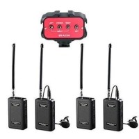 ราคา Saramonic Wireless VHF Dual Lav System Kit (Standard Mixer) SR-WM4c (2)+ SR-AX100 (1)
