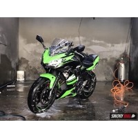 ราคา ขาย Kawasaki Ninja 650 KRT 2017 สีเขียว ไมล์น้อยมาก ของแต่งเพียบขายขาดทุนเลย(22820) (มอเตอร์ไซค์มือสอง)