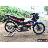 ราคา ขาย ขาย Sonic125 แต่งสวยๆ ลูกCB แรงๆ ทะเบียนพร้อมโอน ภาษี60 ชุดสีเบิกใหม่ ขายถูกๆ 15500(24372) (มอเตอร์ไซค์มือสอง)