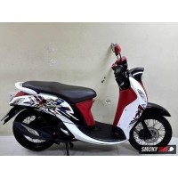 ราคา ขาย Yamaha Fino fi Sport หัวฉีด รุ่นรีโมท โฉมใหม่ 7900 กม. สภาพนางฟ้า เอกสารครบพร้อมโอน(24785) (มอเตอร์ไซค์มือสอง)