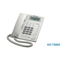 ราคา โทรศัพท์บ้าน KXTS880พานาโซนิค Panasonic สีดำ (000387)