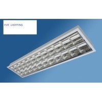 ราคา โคมสะท้อนแสง 2X36วัตต์ ฝังฝ้าฉาบเรียบ หรือทีบาร์ ยี่ห้อ aura (000282)