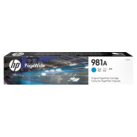 ราคา HP 981A Cyan Original PageWide Cartridge (J3M68A)