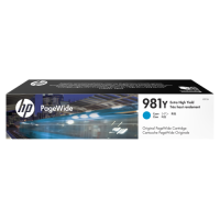 ราคา HP 981Y Cyan Original PageWide Crtg (L0R13A)