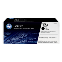 ราคา HP LaserJet 1000/3000 Crtg Dual Pack (Q2612AD)