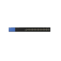Linksys Business 24-Port Gigabit PoE+ (192W) Managed Switch + 2x Gigabit Ethernet + 2x Gigabit SFP/RJ45 Combo Ports รุ่น LGS528P