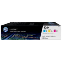 ราคา HP 126A CYM Tri-Pack LJ Toner Cartridge (CF341A)