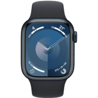 ราคา Apple Watch Series 9 GPS 41mm Midnight Aluminium Case with Midnight Sport Band (MR8W3SA/A)