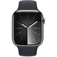 ราคา Apple Watch Series 9 GPS + Cellular 45mm Graphite Stainless Steel Case with Midnight (MRMV3SA/A)