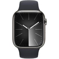 ราคา Apple Watch Series 9 GPS + Cellular 45mm Graphite Stainless Steel Case with Midnight (MRMW3SA/A)