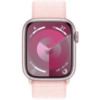 ราคา Apple Watch Series 9 GPS 45mm Pink Aluminium Case with Light Pink Sport Loop (MR9J3SA/A)