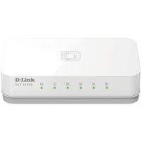 D-Link 5-Port 10/100 Mbps Unmanaged Switch รุ่น DES-1005C