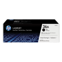 ราคา HP LaserJet P1505 Black Crtg Dual Pack (CB436AD)