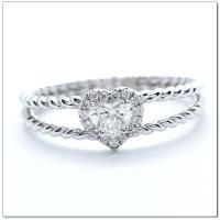 ราคา แหวนเพชรหัวใจ ดีไซน์น่ารัก | GR1073