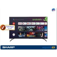 Sharp 4K UHD Android  TV ทีวี ขนาด 50 นิ้ว รุ่น 4T-C50BK1X