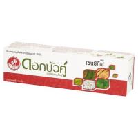 ดอกบัวคู่ ยาสีฟันสมุนไพร สูตรเซนซิทีฟ 140กรัม (Dok Bua Ku Sensitive Herbal Toothpaste 140g)