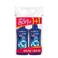 ราคา เคลียร์เมนแชมพูคูลสปอร์ตน้ำเงิน370มล.แพ็คคู่ CLEAR (50358952)