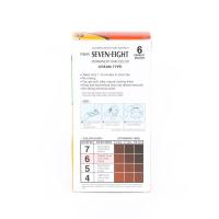 พาออน เซเว่น เอท ครีมเปลี่ยนสีผม เบอร์ 6 สีน้ำตาลเข้มประกายดำ 1 ชุด (Paon Seven-Eight No.6 Darkest Brown Hair Color 1 Set)