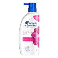 เฮดแอนด์โชว์เดอร์ แชมพู ขจัดรังแค สูตรนุ่มสลวยเป็นเงางาม 675มล. (Head &amp; Shoulders Smooth &amp; Silky Formula Anti-Dandruff Shampoo 675ml)