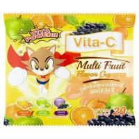 ราคา ไวต้า-ซี มัลติฟรุต กัมมี่ 20 กรัม VITA-C (50229973)
