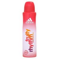 อาดิดาส ฟอร์วีเมน ฟรุตตี้ ริธธั่ม ดิโอ บอดี้ สเปรย์ ระงับกลิ่นกาย 150มล. (Adidas For Women Fruity Rhythm Deo Body Spray 150ml)