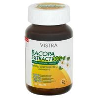 ราคา วิสทร้า สารสกัดจากพรมมิ 300 มก.30 เม็ด VISTRA (50465813)