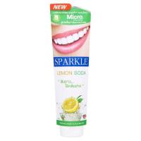 สปาร์คเคิล ดับเบิ้ล ไวท์ ยาสีฟัน กลิ่นเลม่อนโซดา 100กรัม (Sparkle Double White Lemon Soda Toothpaste 100g)
