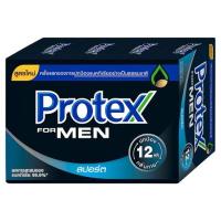 โพรเทคส์ ฟอร์ เมน สปอร์ต สบู่ก้อนเพื่อสุขภาพผิว 100กรัม x 4 ก้อน (Protex for Men Sport Bar Soap 100g x 4pcs)