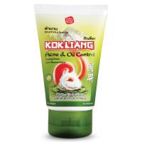ก๊กเลี้ยง โฟมล้างหน้าผสมน้ำแร่ 100กรัม (Kok Liang Acne &amp; Oil Control with Mineral Water Cooling Foam 100g)