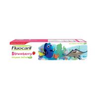 ฟลูโอคารีล คิดส์ ยาสีฟันสำหรับเด็ก 2-6 ปี กลิ่นสตรอเบอร์รี่ 40กรัม (Fluocaril Kids Strawberry 2-6yrs Kids Toothpaste 40g)