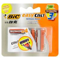 ราคา บิค ใบมีดโกนหนวดอีชี่คลิ๊กแบบ3ใบมีดแพ็ค4 BIC (21551456)