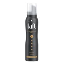 ชวาร์สคอฟ ทัฟท์ พาวเวอร์ มูสจัดแต่งทรงผม สูตรเมกก้า สตรอง 200มล. (Schwarzkopf Taft Mega Strong Power Mousse 200ml)