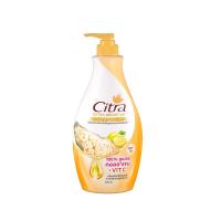 ซิตร้า โลชั่นบำรุงผิวกาย สำหรับผิวค่อนข้างคล้ำ 600มล. (Citra Pearly White UV Extra Body Lotion For Darker Skin Types 600ml)