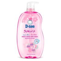 ดีนี่ สบู่เหลวสำหรับอาบน้ำและสระผม สูตรเพียว 800มล. (D-nee Pure Head &amp; Body Baby Wash 800ml)