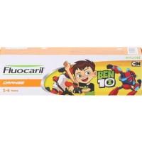 ฟลูโอคารีล คิดส์ 2-6 ยาสีฟัน รสส้ม 65กรัม (Fluocaril Kids 2-6 Orange Flavor Toothpaste 65g)