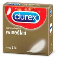 ราคา ดูเร็กซ์ถุงยางอนามัย เฟเธอร์ไลท์3ชิ้น DUREX (15232972)