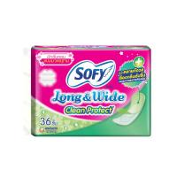 ราคา โซฟีลองแอนด์ไวด์แอนตี้แบคมีน้ำหอม 36ชิ้น SOFY (72617322)