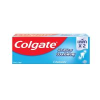 ราคา คอลเกตยาสีฟันริ้วใสเย็นสดชื่น 140ก.x2 COLGATE (5035252)