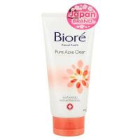 บิโอเร โฟมล้างหน้า สูตรลดปัญหาสิวและผิวมัน 100กรัม (Bior&#233; Pure Acne Clear Facial Foam 100g)