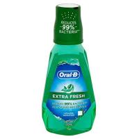 ราคา ออรัล-บี น้ำยาบ้วนปาก เอ็กซ์ตร้า เฟรช 500 มล. (Oral-B Mouthwash Extra Fresh Rinse 500ml)