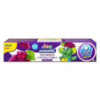 โคโดโม ไลอ้อน ไซลิทอล พลัส ยาสีฟันสำหรับเด็ก กลิ่นองุ่น 40กรัม (Kodomo Lion Xylitol Plus Grape Flavor Toothpaste 40g)