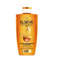 ลอรีอัล ปารีส เอลแซฟ 6 ออยล์ นอริช แชมพูสำหรับผมแห้ง จัดทรงยาก 450มล. (L&#39;Or&#233;al Paris Elseve 6 Oil Nourish Ultra Nourishing Shampoo 450ml)