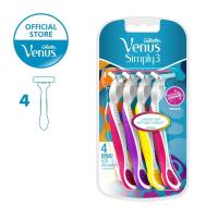 ยิลเลตต์ ซิมพลี วีนัส มีดโกน 4 ชิ้น (Gillette Simply Venus Disposable Razors 4pcs)