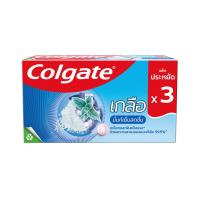 ราคา คอลเกตยาสีฟันเกลือมิ้นท์เย็นสดชื่น150กX3 COLGATE (50000483)