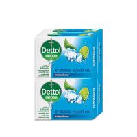เดทตอล สบู่อนามัย สูตรเย็นสดชื่น 70กรัม x 4 ก้อน (Dettol Cool Soap 70g x 4 pcs)