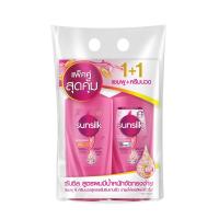 ราคา ซันซิลแชมพู+นวดสมูทแอนด์เมเนจชมพู325+300 SUNSILK (74611933)