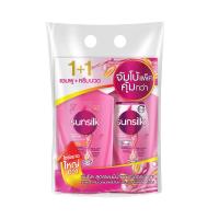 ราคา ซันซิล แชมพู475มล+ครีมนวด สีชมพู450มล SUNSILK (51202559)