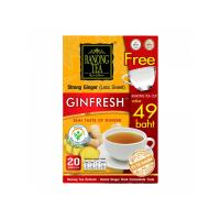ราคา จินเฟรช เครื่องดื่มขิงผงรสเข้มข้น20ซx15ก RENONG TEA GINFRESH (70860106)