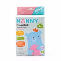 ราคา แนนนี่ถุงน้ำนม5 ออนซ์แพ็ค60 S60-N318 NANNY (74587560)