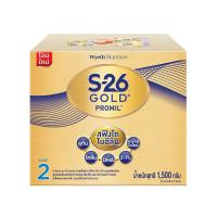เอส-26 โปรมิล โกลด์ ไวเอท ไบโอแฟคเตอร์ นมผงดัดแปลงสูตรต่อเนื่อง สำหรับทารกและเด็กเล็ก 1800กรัม (S-26 Promil Gold Wyeth Biofactors Follow-on Formula Milk Powder 1800g)